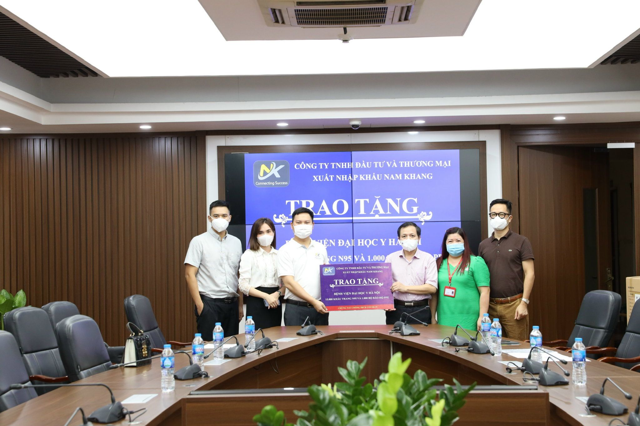 Nam Khang chung tay hỗ trợ chống dịch Covid