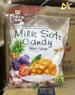 Kẹo dẻo trái cây Milk Soft Candy( thùng 36 gói)