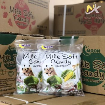 Kẹo dẻo trái cây Milk Soft Candy( thùng 36 gói)